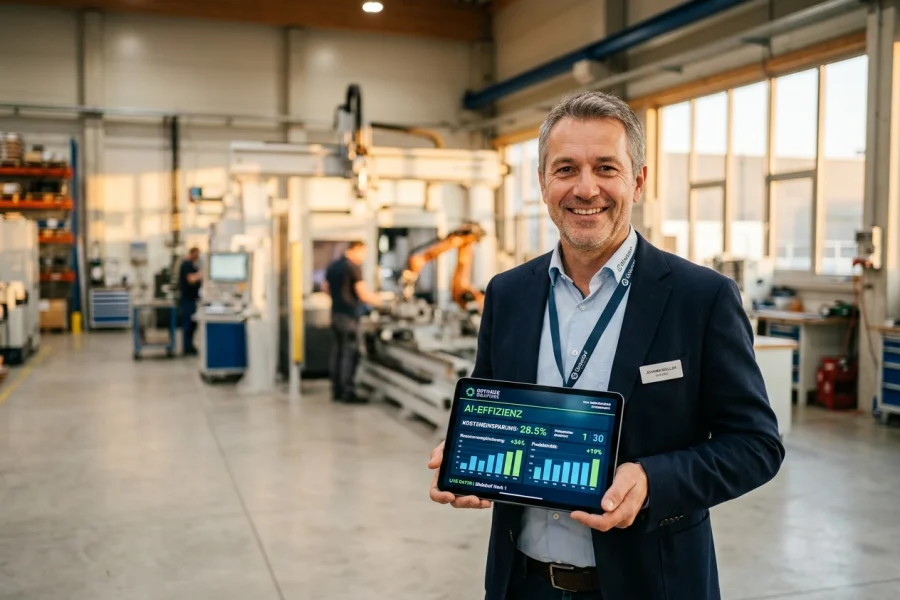 Wie ein Gleisdorfer Mittelständler mit KI 30% Kosten sparte – und warum das auch für dich möglich ist